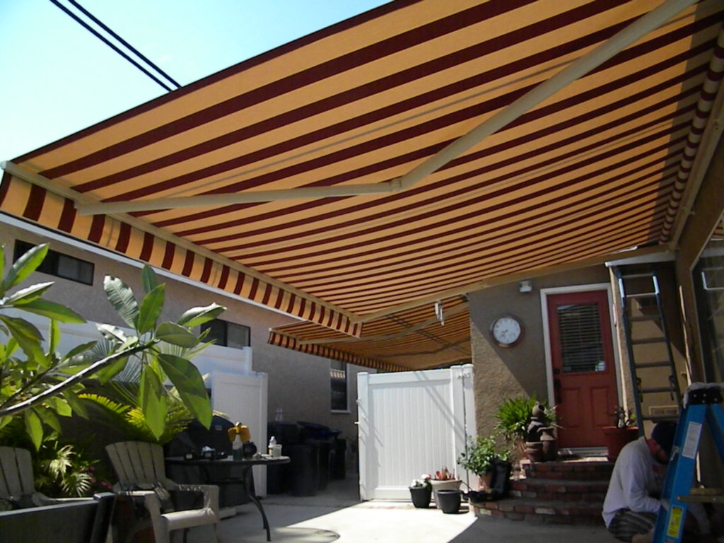 awnings retractable patio shade lateral arm awning residential driveway commercial covers